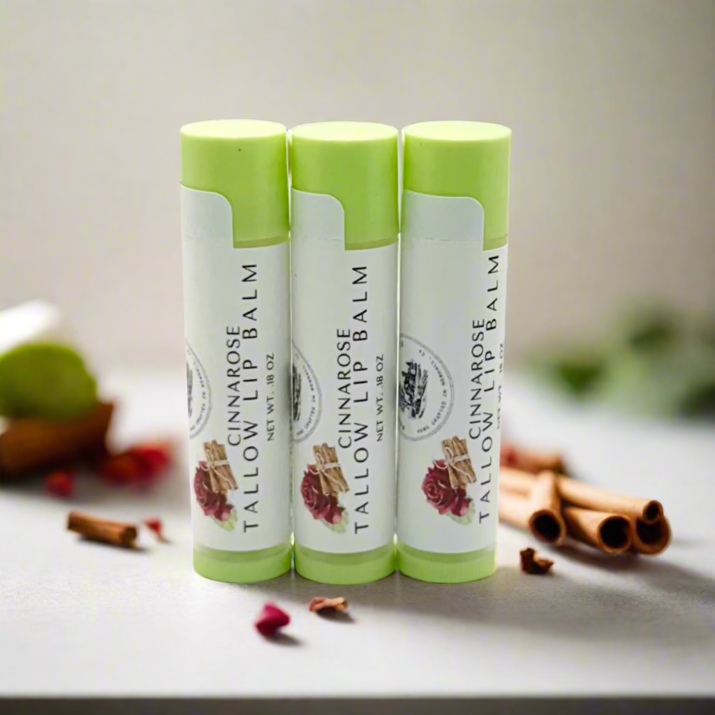 Cinnarose Tallow Lip Balm