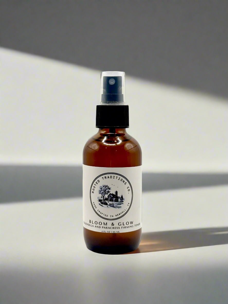 Bloom & Glow Calendula and Paracress Firming Toner - Rooted Traditions Co