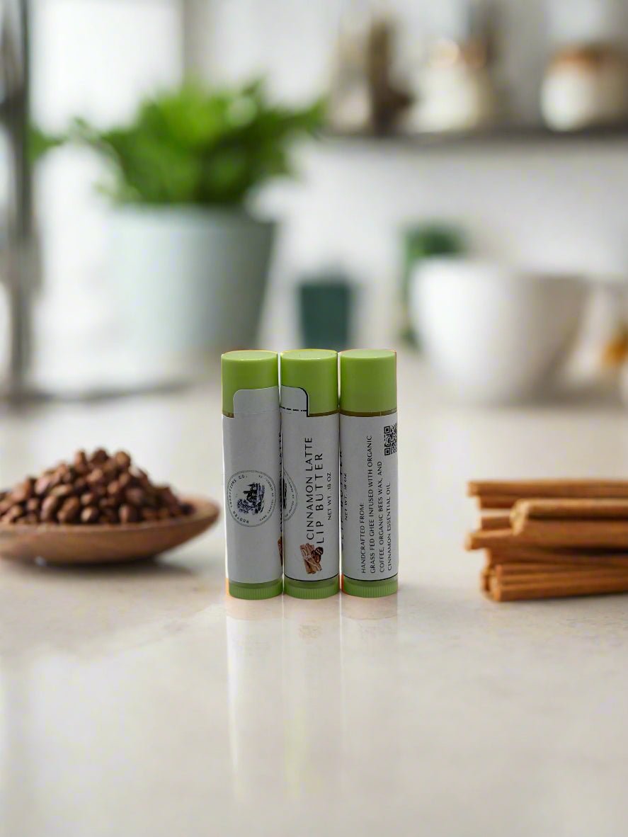 Cinnamon Latte Lip Butter - Rooted Traditions Co