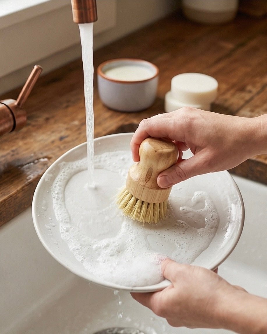 Clean. Dish Soap Set - Lemon Lavender - Rooted Traditions Co