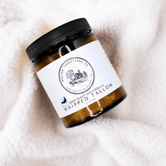 Deep Sleep Magnesium Whipped Tallow - Rooted Traditions Co