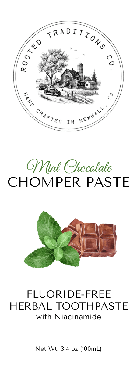 Mint Chocolate Chomper Paste - Rooted Traditions Co