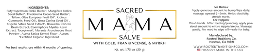 Sacred Mama Salve - Rooted Traditions Co