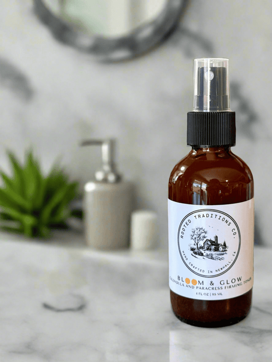 Bloom & Glow Calendula and Paracress Firming Toner - Rooted Traditions Co
