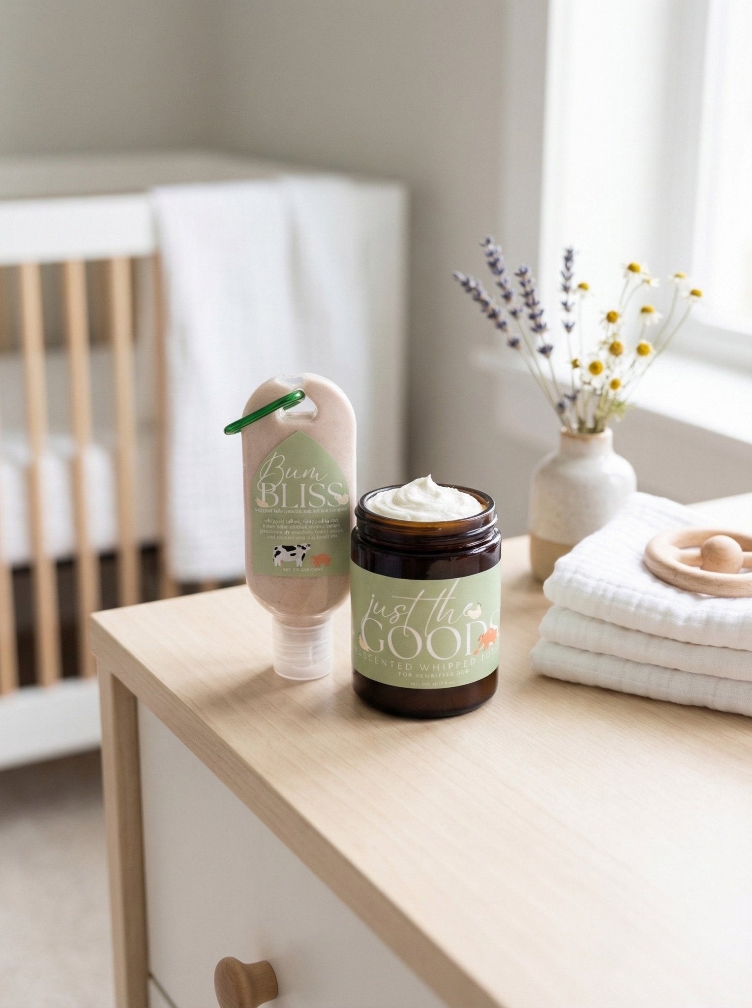 Just - the - Goods Baby Whipped Tallow - Rooted Traditions Co