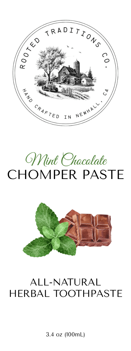 Mint Chocolate Chomper Paste - Rooted Traditions Co