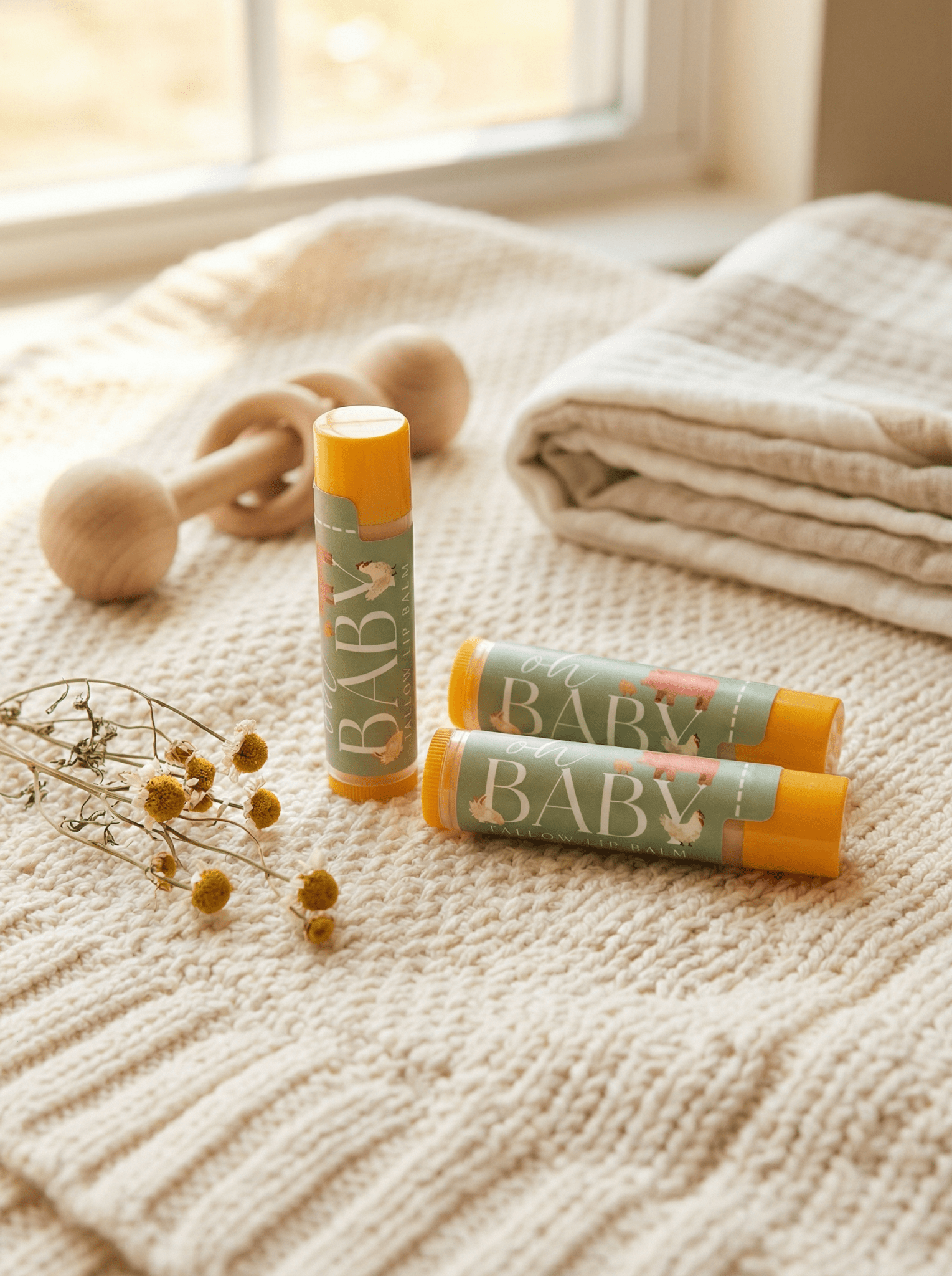 Oh Baby Lip Balm - Rooted Traditions Co