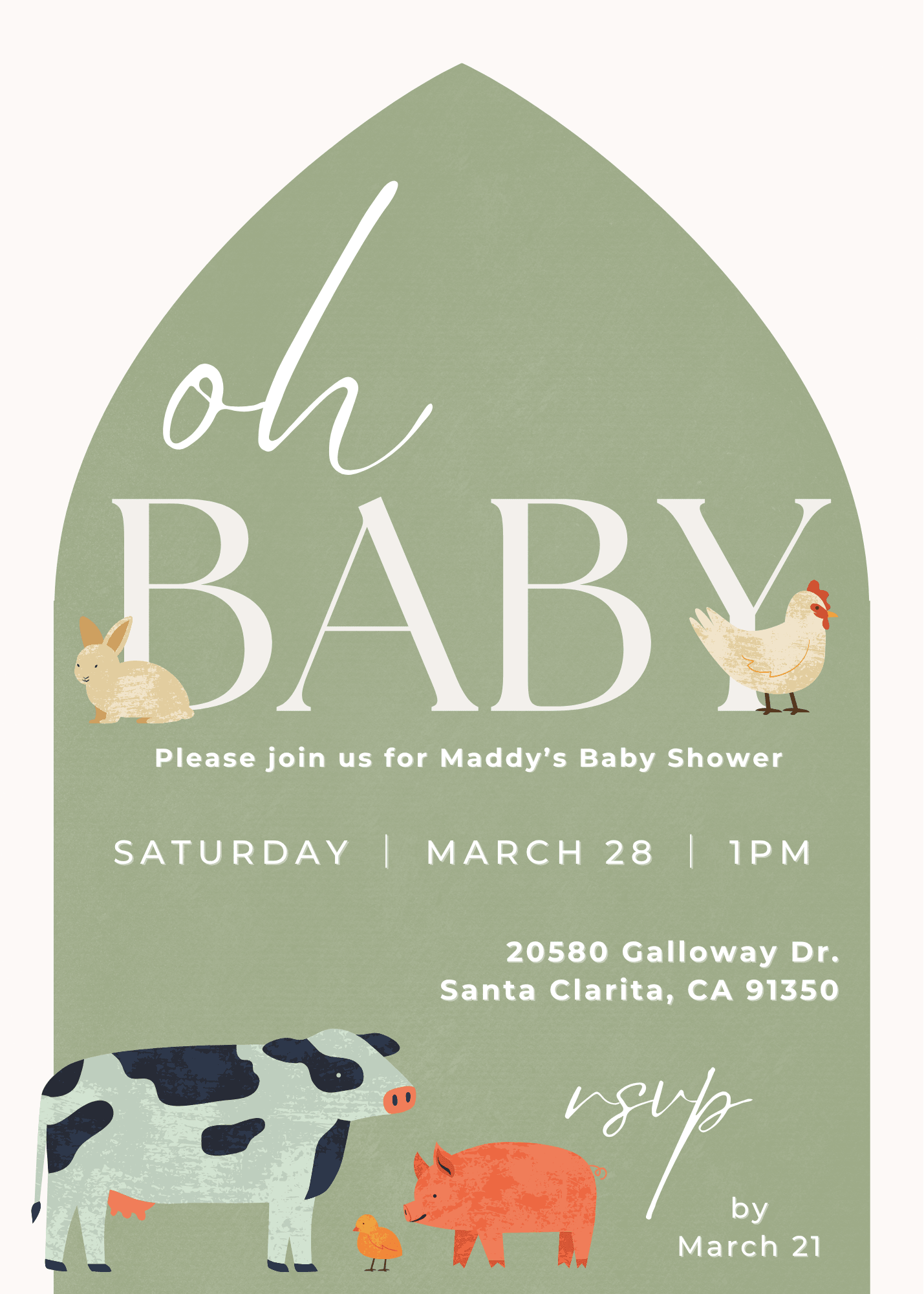 Oh Baby Shower Kit - Rooted Traditions Co