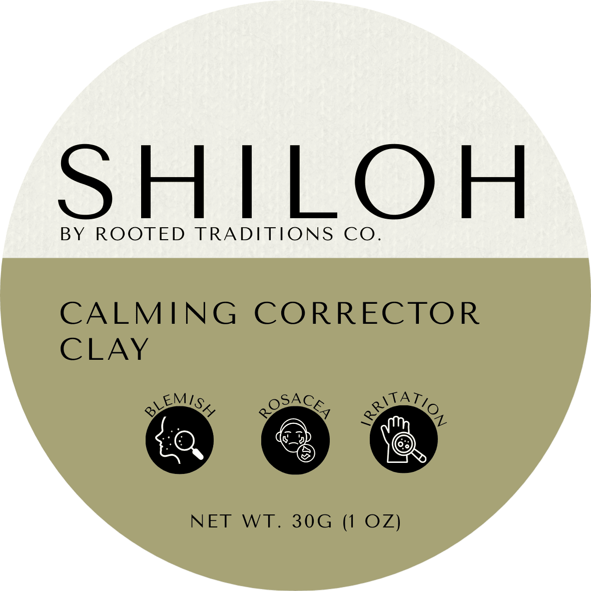 Shiloh Calming Corrector Clay - Rooted Traditions Co
