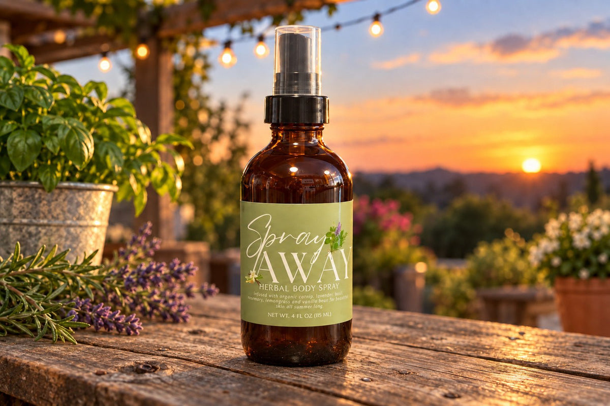 Spray-Away Botanical Herbal Body Spray - Rooted Traditions Co