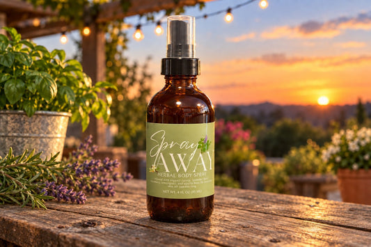 Spray-Away Botanical Herbal Body Spray - Rooted Traditions Co