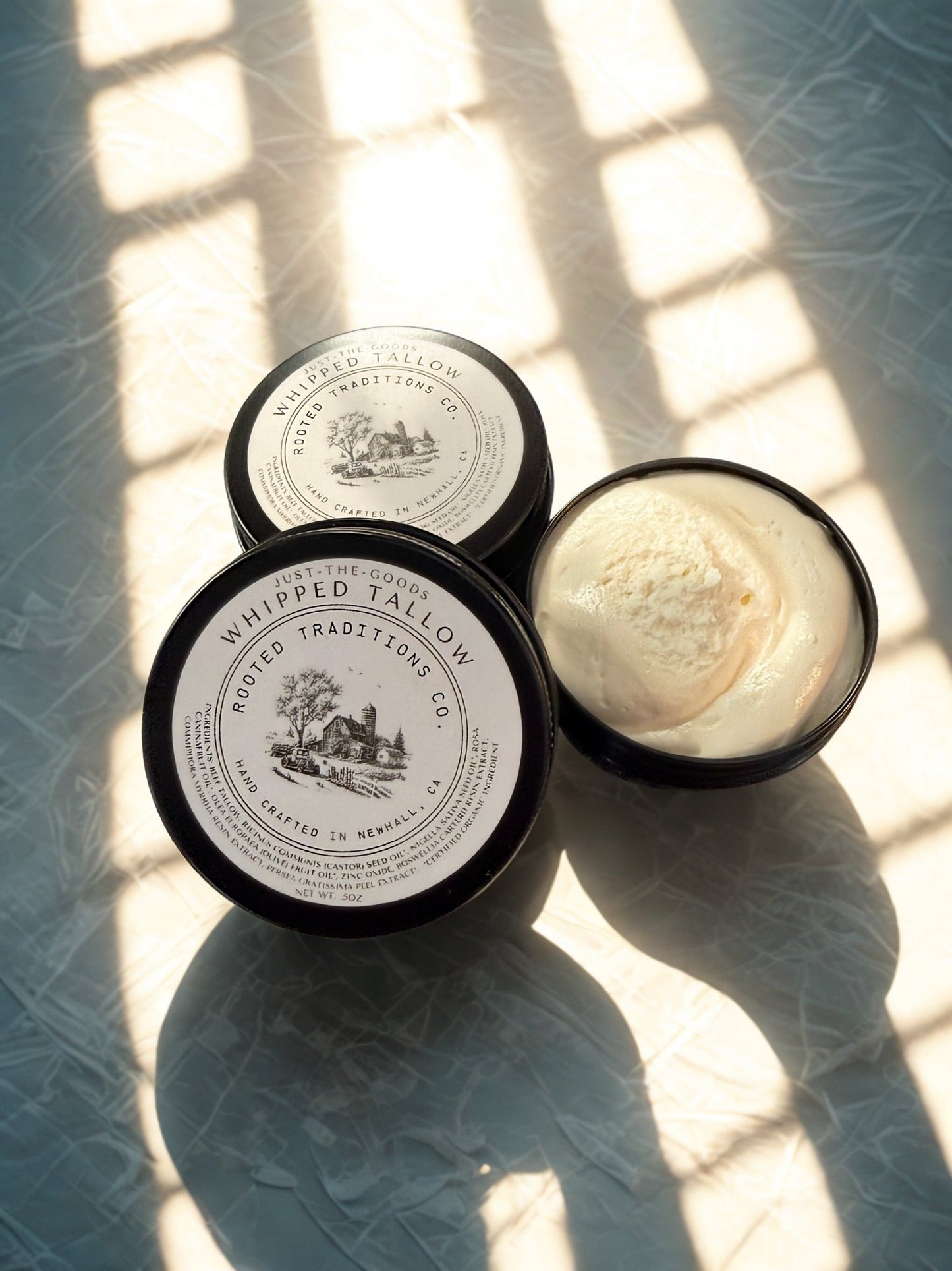 Tallow Tins: Whipped Tallow, Anytime, Anywhere – Skincare in Your Pocket! - Rooted Traditions Co