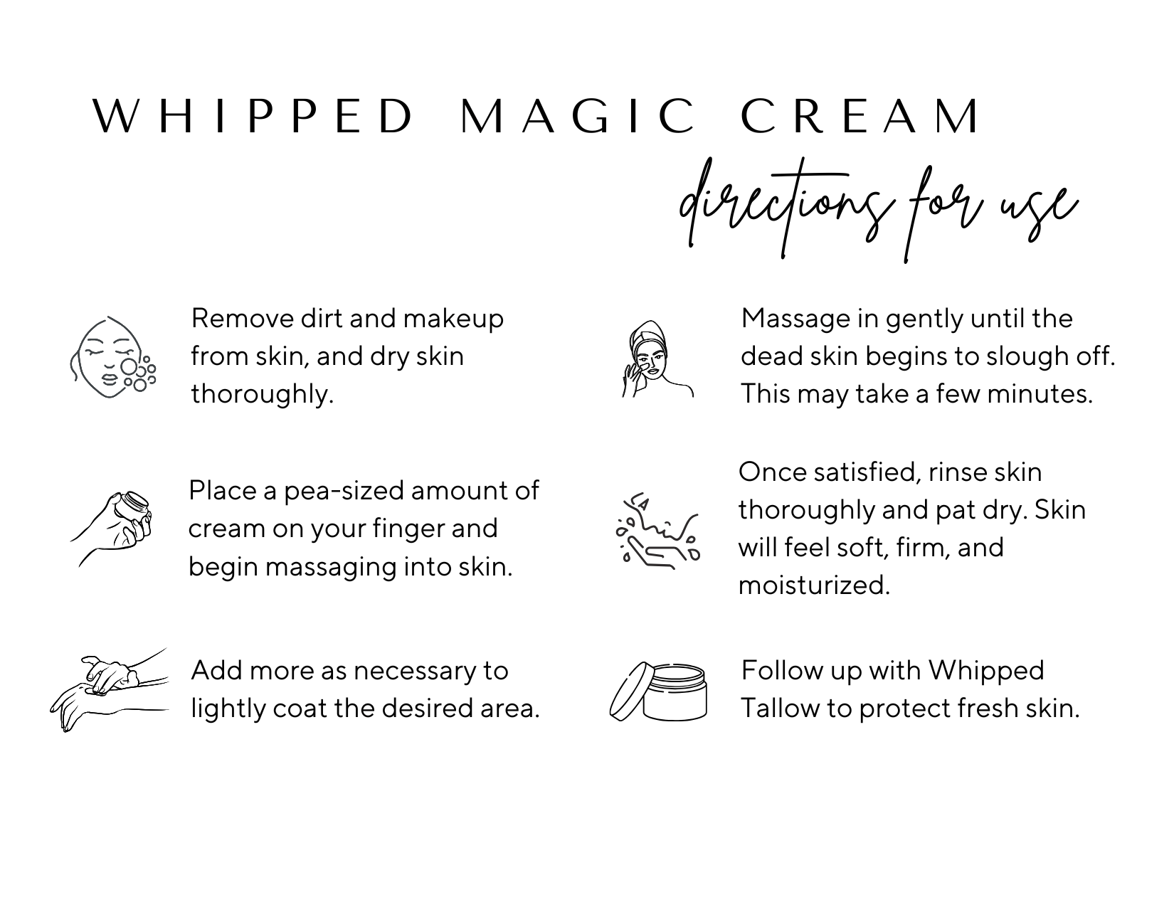 Whipped Magic Cream - Revitalizing and Powerful Exfoliating Formula - Rooted Traditions Co