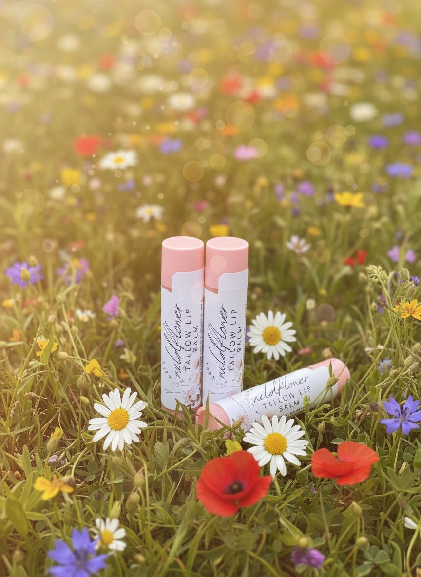 Wildflower Lip Balm - Rooted Traditions Co